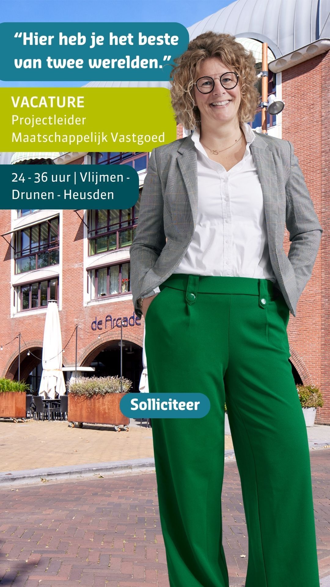 Vacaturevisual Projectleider Maatschappelijk Vastgoed Gemeente Heusden