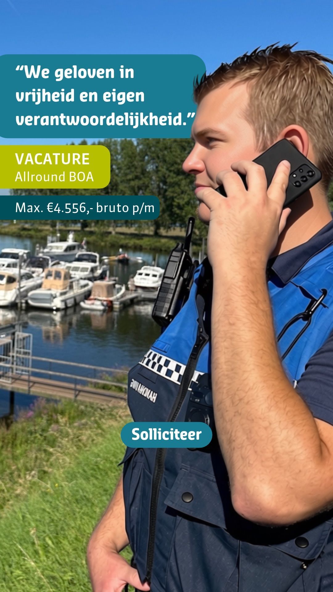 Vacaturevisual Senior BOA Gemeente Heusden