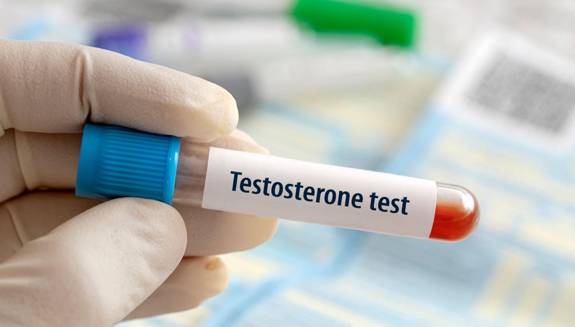 Man discussing testosterone therapy