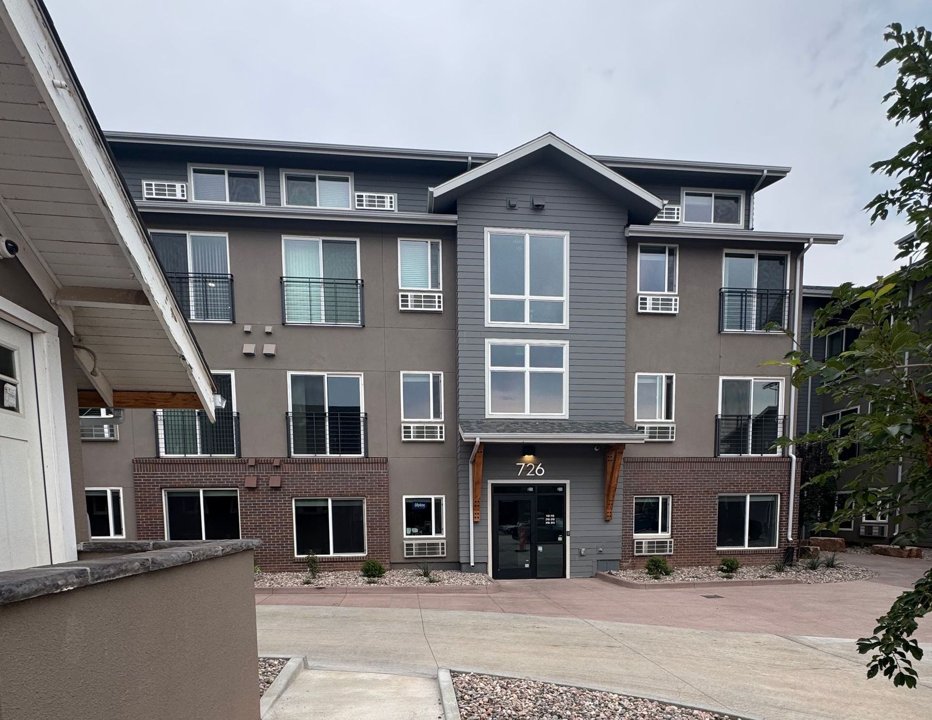 Haven apartment building in Fort Collins, Colorado. Units are managed by CP4L.