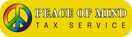Peace of Mind Tax Service Logo