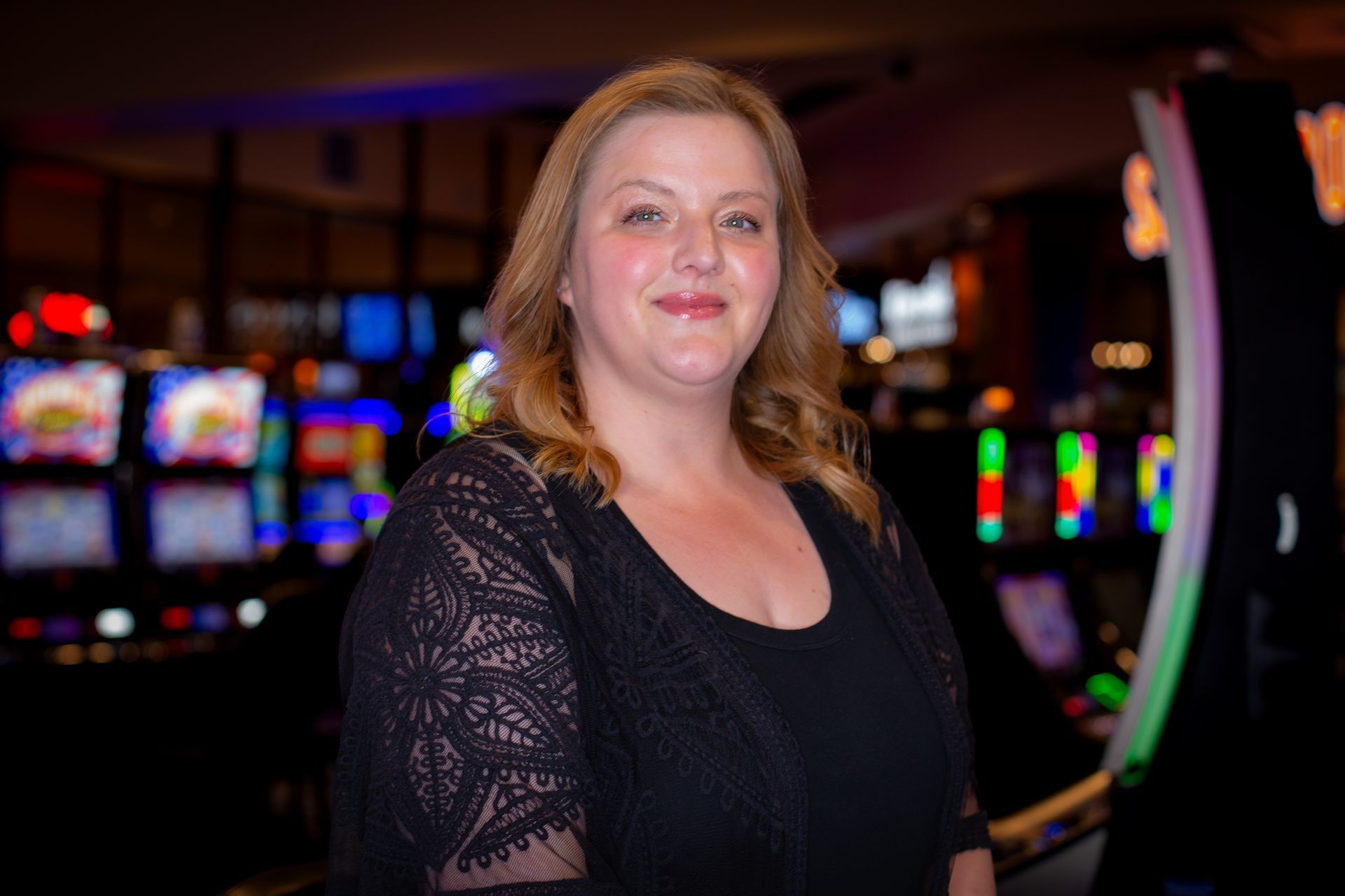 Chelsea Cox
Executive Casino Host
ccox@threeriverscasino.com
541-999-7286
I have been at Three Rivers since 2017 I started as a graveyard security officer since then I have worked my way up to the executive host. I was born and raised here in Florence where I met and married my high school sweetheart. Kevin and I could not wait to move home after being stationed in England and Idaho. When I am not at work spoiling my guests you can find me at home gardening with my dogs Boomer and Bobby or spending time with my very large family. Before becoming a Casino Host I spent my days chasing two year olds at the Child Development Center on our Air Force base for five years, while I do miss those days I absolutely love what I do now and I can’t wait to make your stay at Three Rivers one you won’t soon forget!