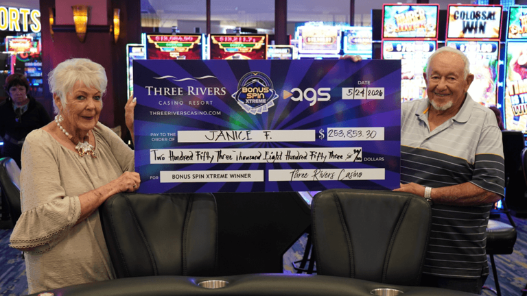 $253,853.30 BSX Triple Diamond Progressive Jackpot