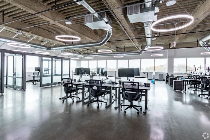 Huge office interior