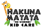 A logo for Hakuna Matata Kid Care