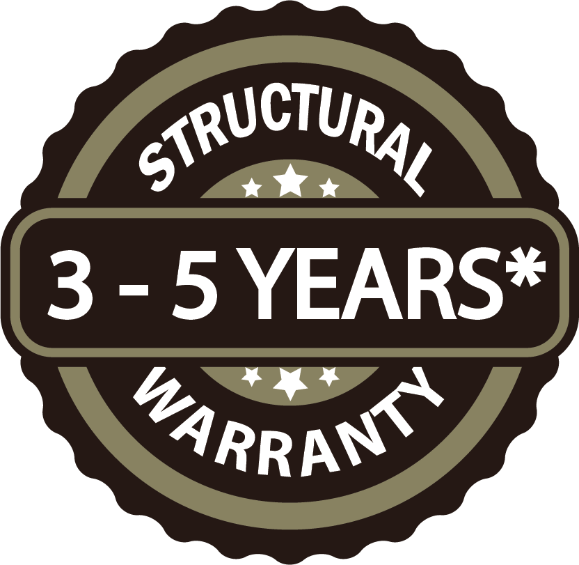 3 year structural warranty on a Safari Delta Caravan 5 years chassis warranty from Trounce Caravans, Ballarat