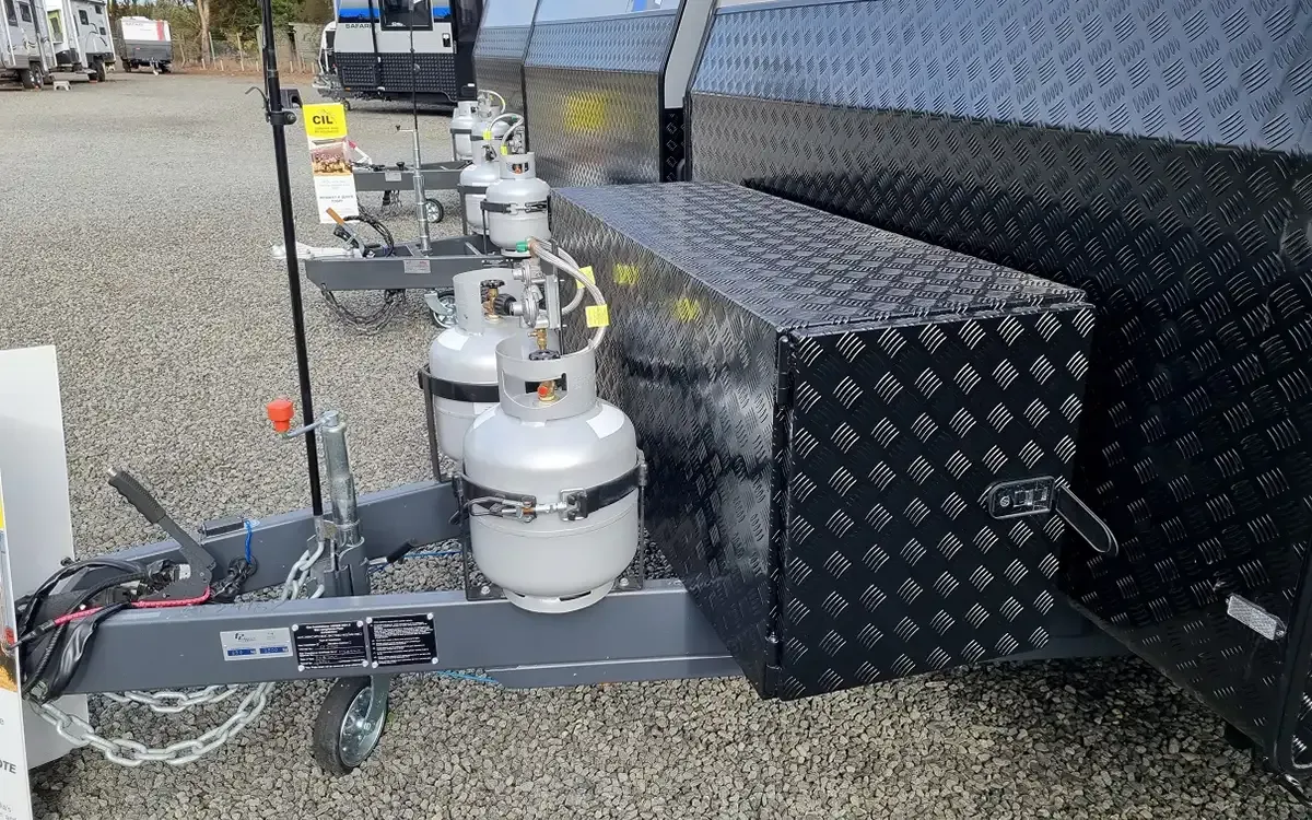 Safari Caravans | Oasis 226 External Toolbox