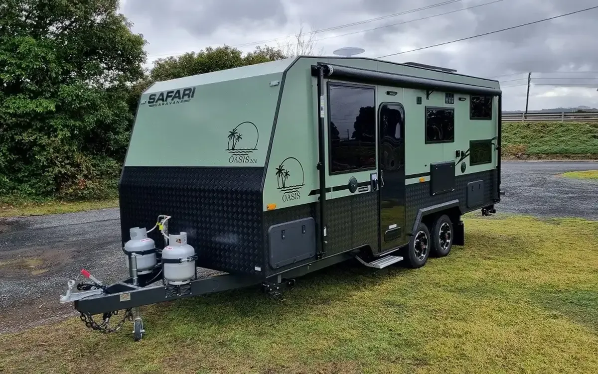 Safari Caravans | Oasis 206 Bunk Bed family caravan