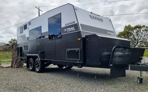 Tough Aussie made caravan | XTrak Series from Safari Caravans