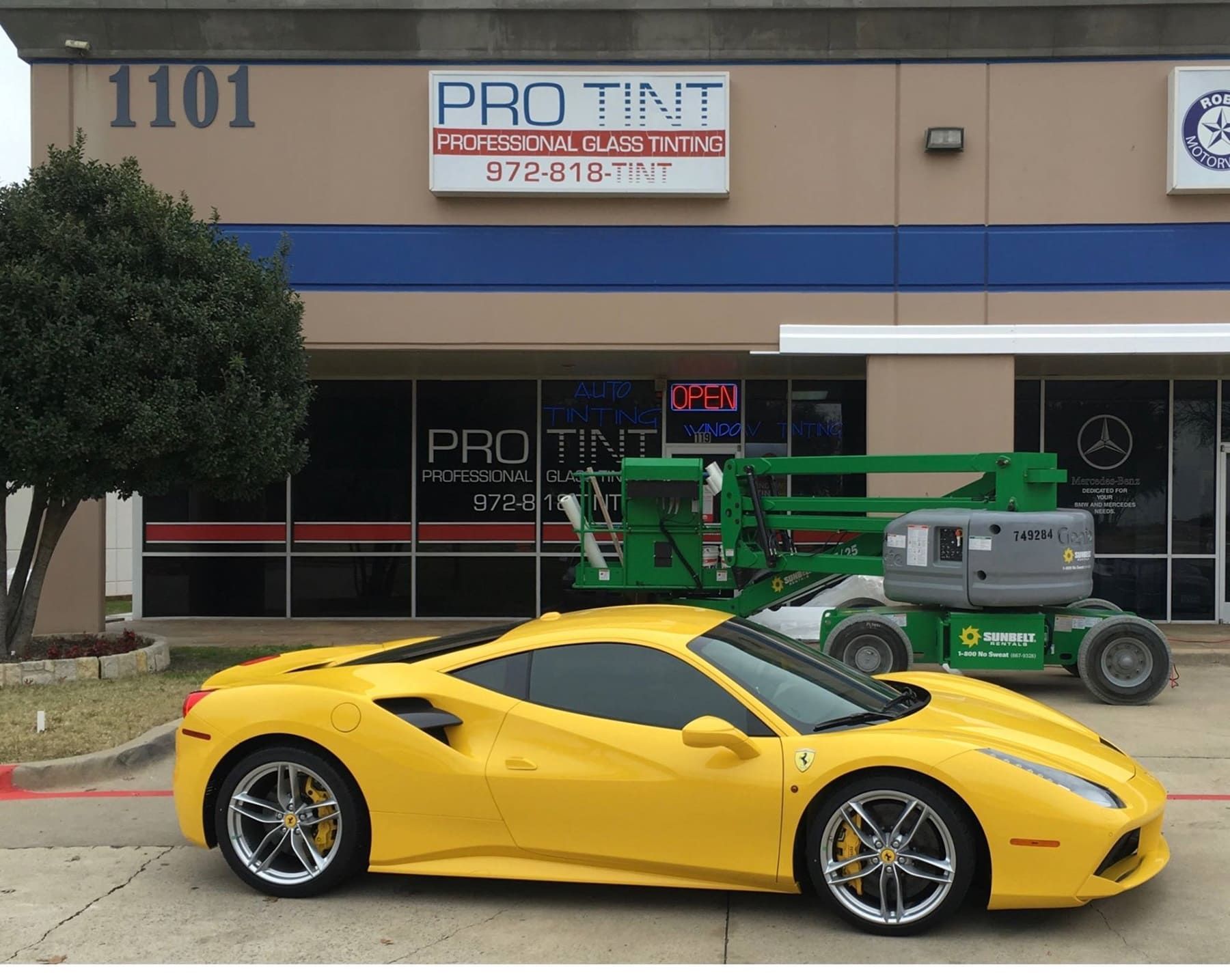 Automotive Window Tinting benefits