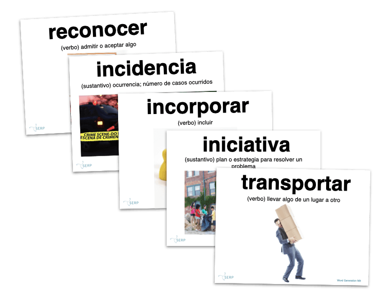 Word Generation Mexico Vocabulary Cards