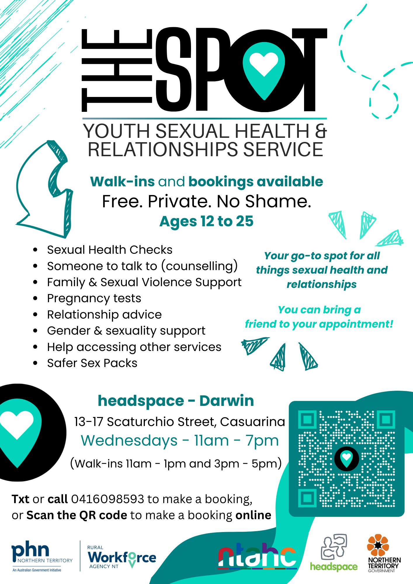 Sexual health clinic poster 
