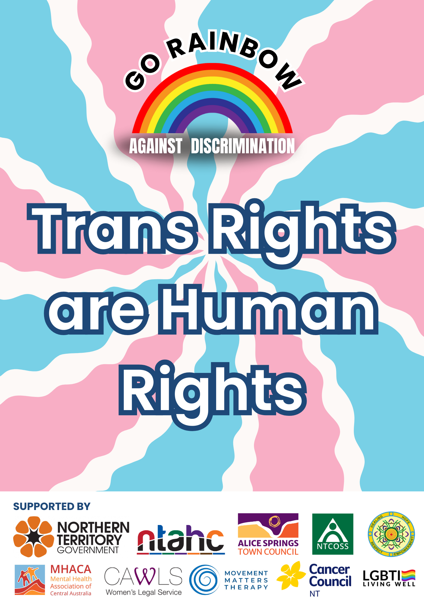 Trans rights poster
