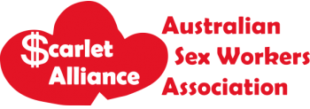 Sex worker association tile for a calendar
