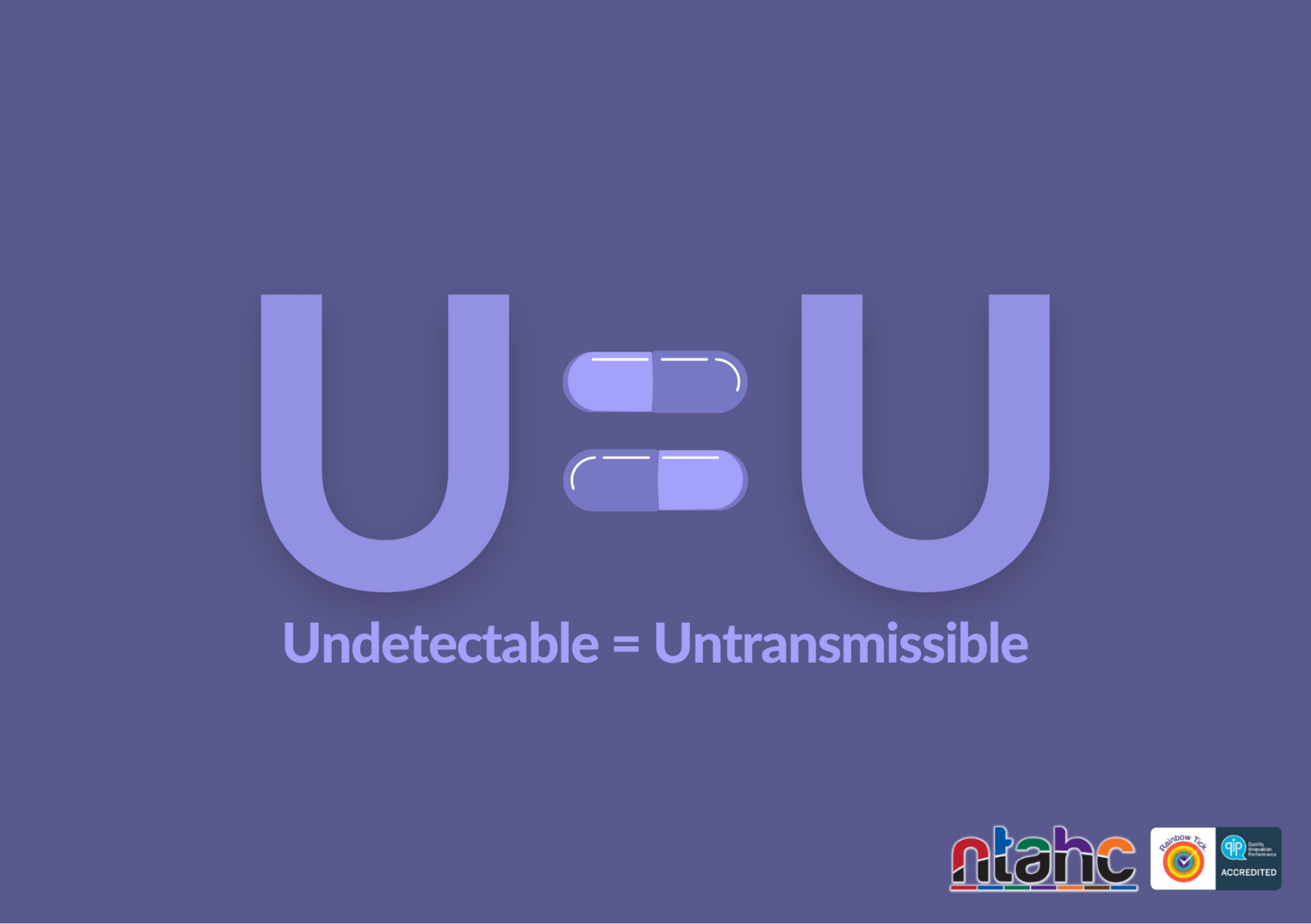 A purple background with the letters u and u on it