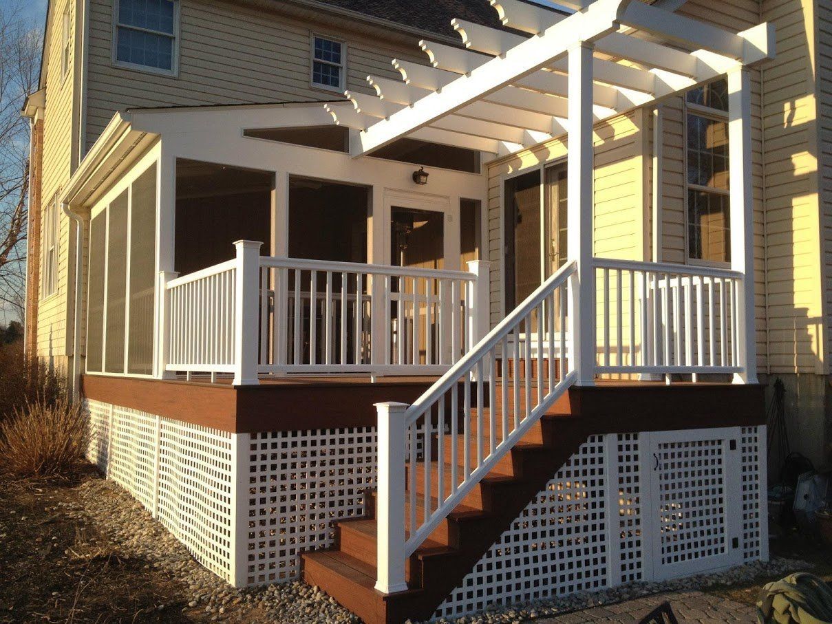 Pergola on Deck