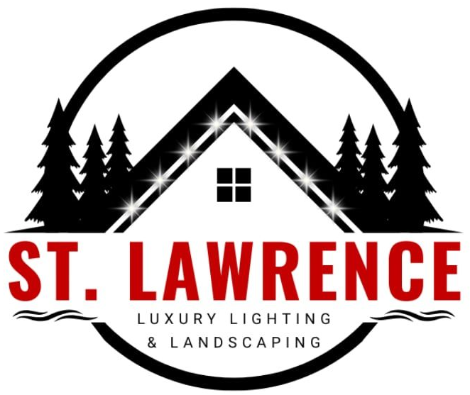 A red and white logo of a house on a white background.