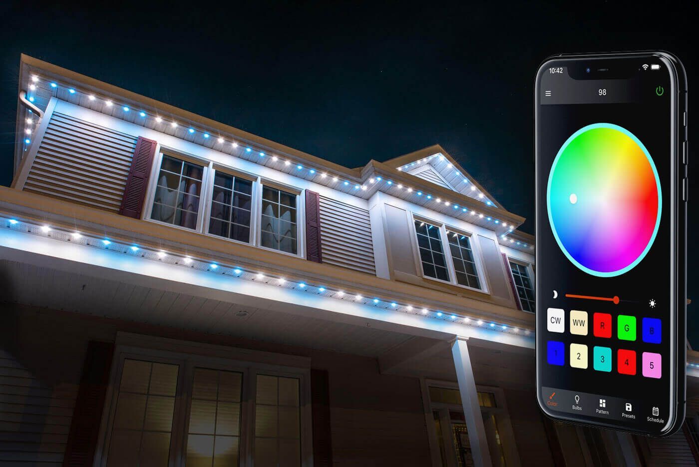 Smart Home exterior lighting for new home builds in Canada