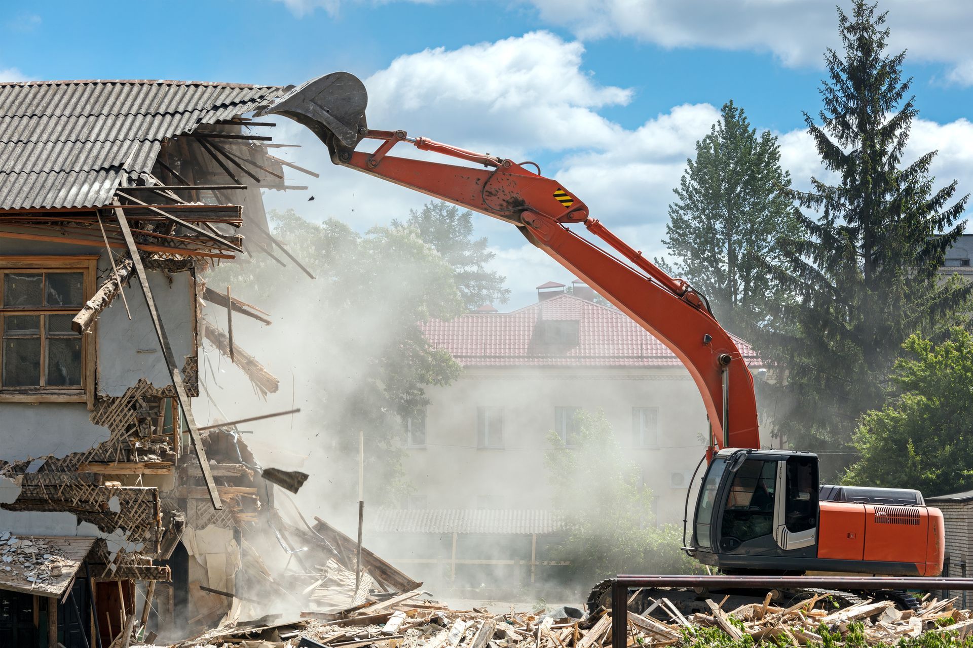 Residential Demolition — Raymond, MS — Faircloth Demolition Residential Demolition — Raymond, MS — Faircloth Demolition
