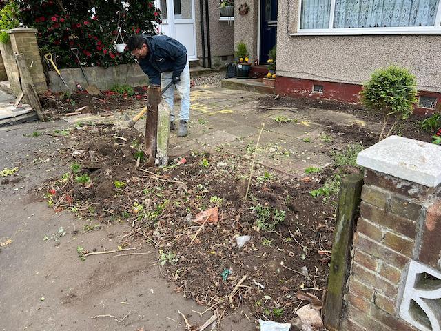 Creation of new driveway Ealing West London