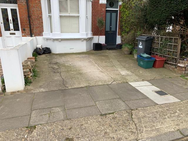 Old driveway