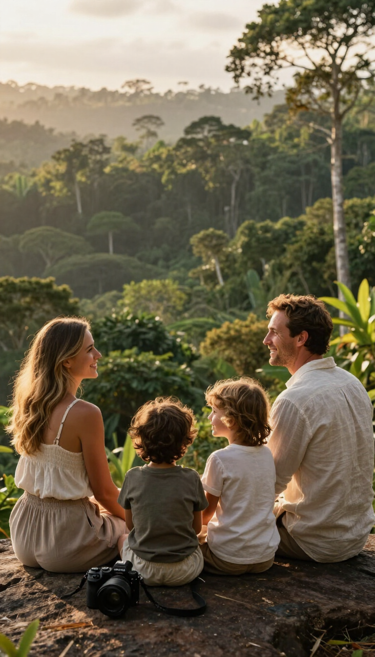 family-exploring-Sigiriya-Rock-Fortress-during-a-private-Sri-Lanka-family-holiday