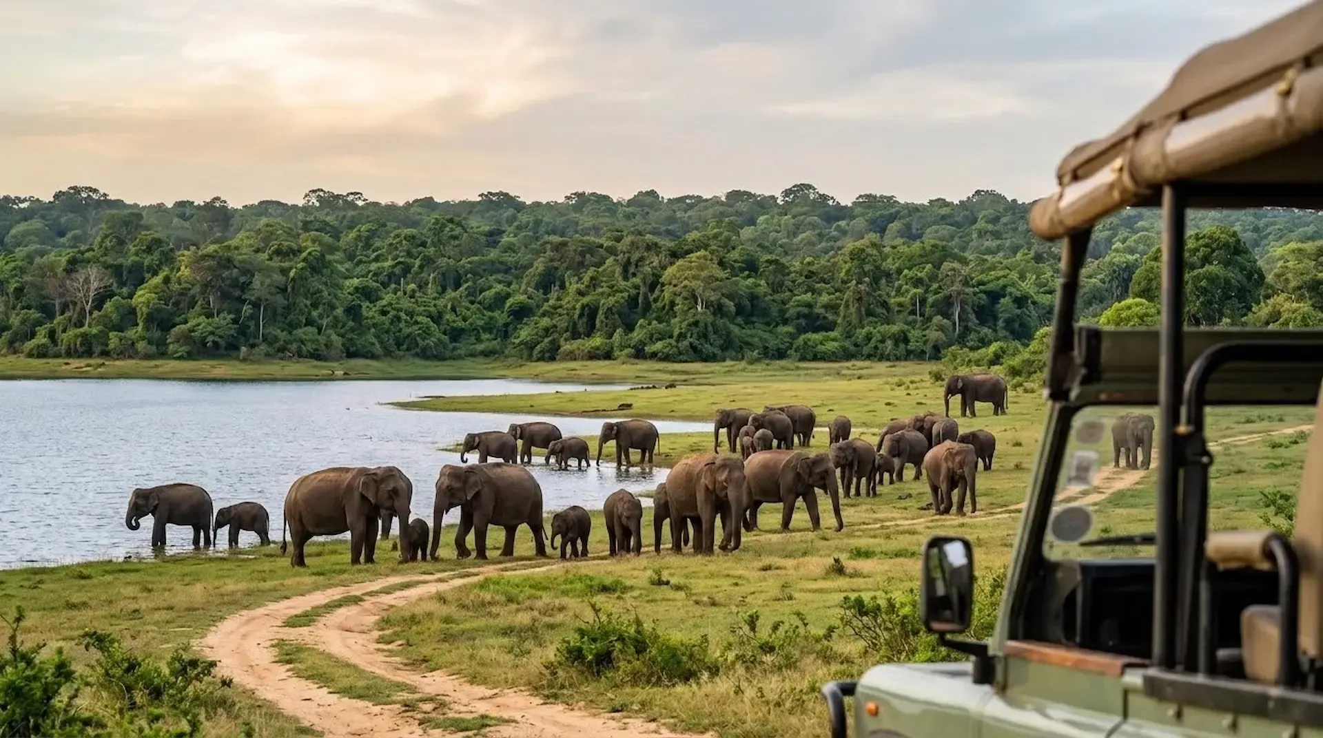 Wild-elephant-and-wildlife-encounter-during-a-Sri-Lanka-safari.
