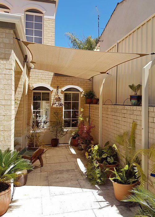 Shade Sails Installation and Maintenance — Perth, WA — Domain Force Shade Sails Shade Sails Installation and Maintenance — Perth, WA — Domain Force Shade Sails