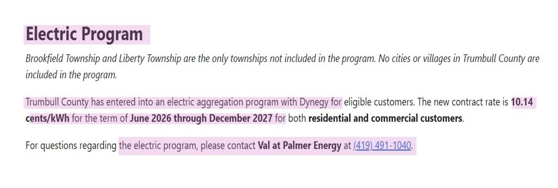 Energy Program information form part 2.