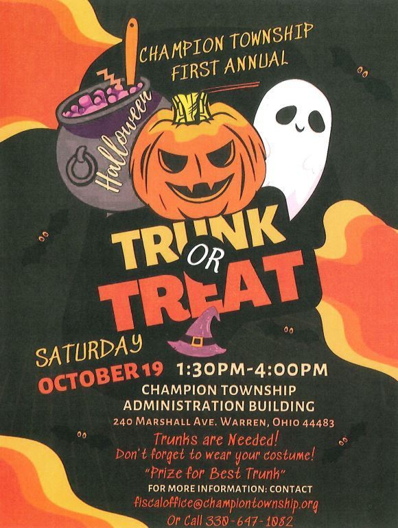 Trunk or Treat Flyer