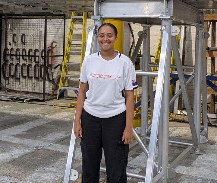 Isle of Wight student Angelina Carpenter, who is raising funds to participate in a four-week volunte