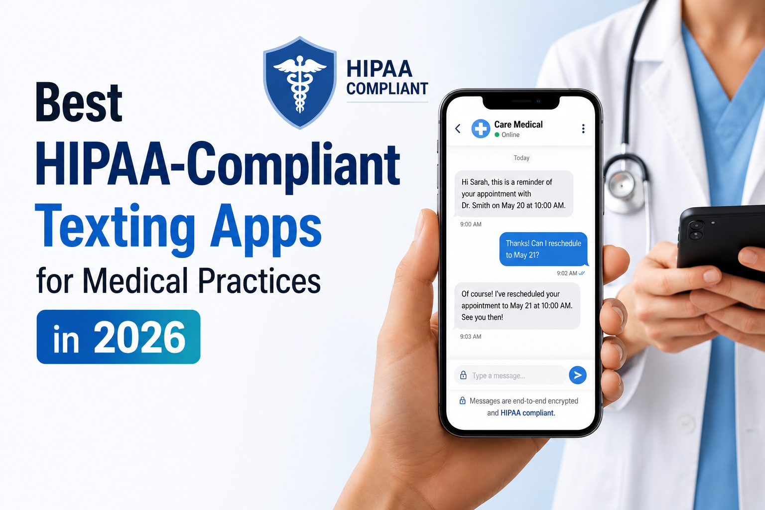 HIPAA-compliant texting apps