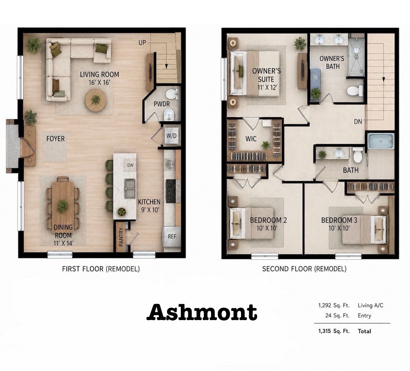 Ashmont layout