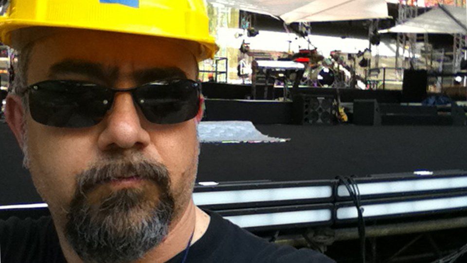 Pietro on stage