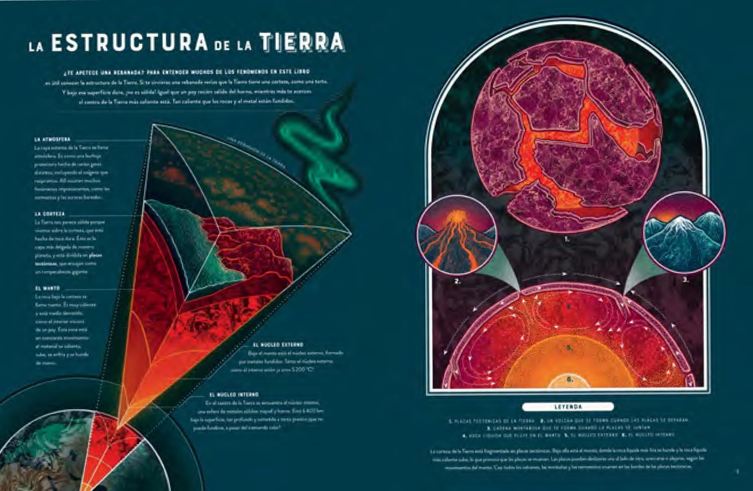 Una portada de libro vibrante y detallada titulada 
