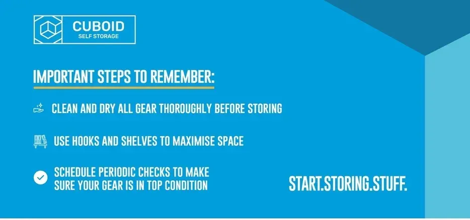 Cuboid Self Storage cycling storage