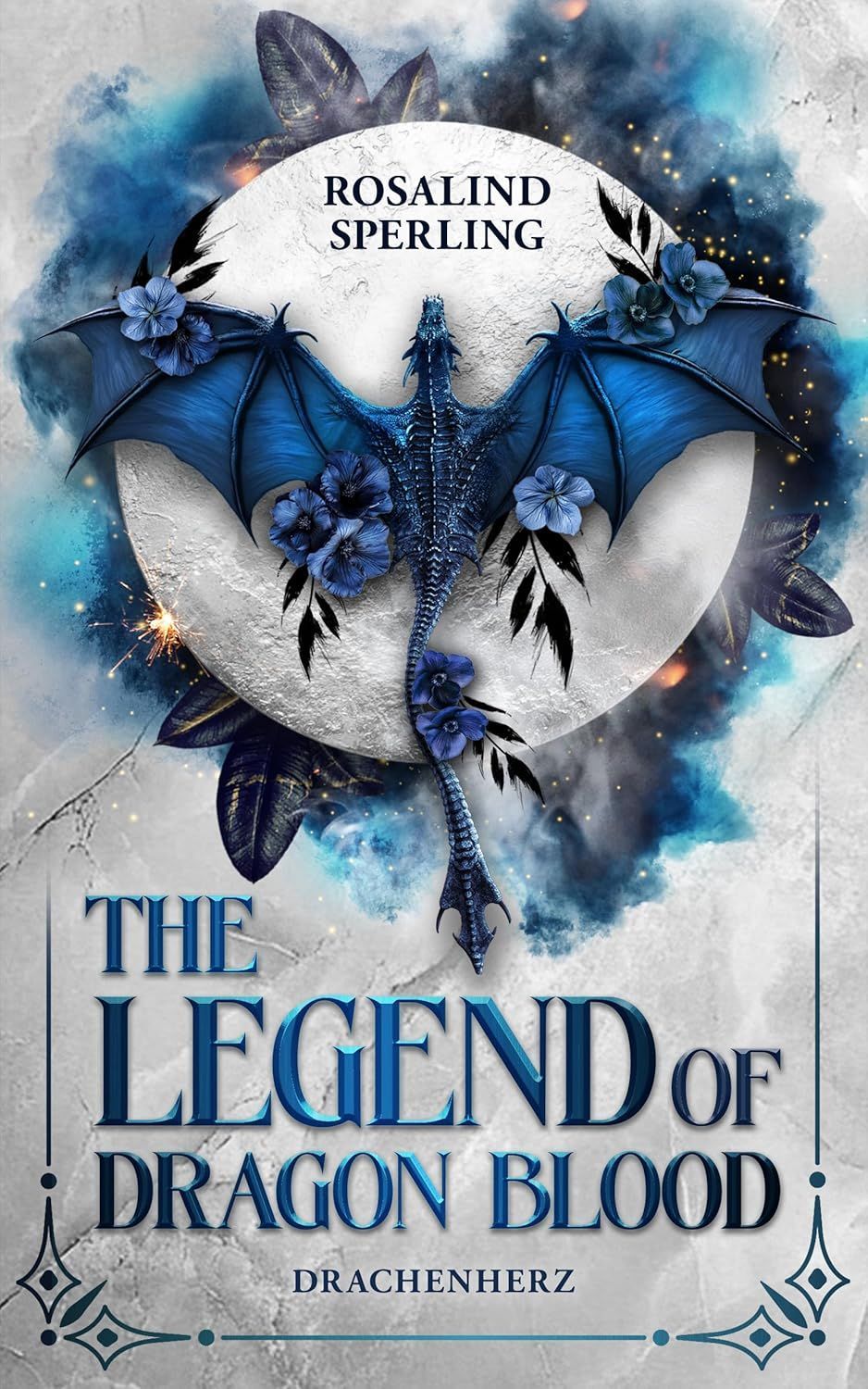 Ein Buchcover für die Legende von Drachenblut