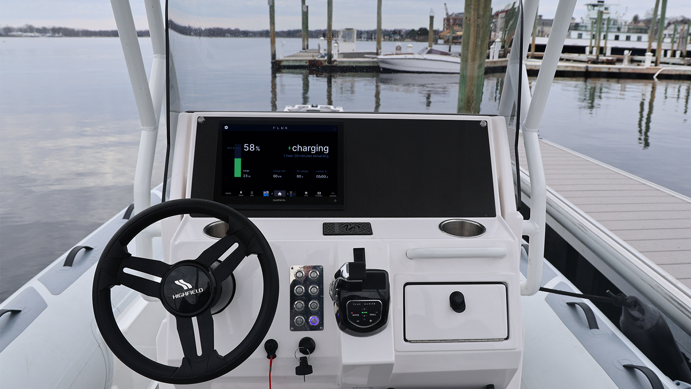 Highfield powered by Flux Marine Helm