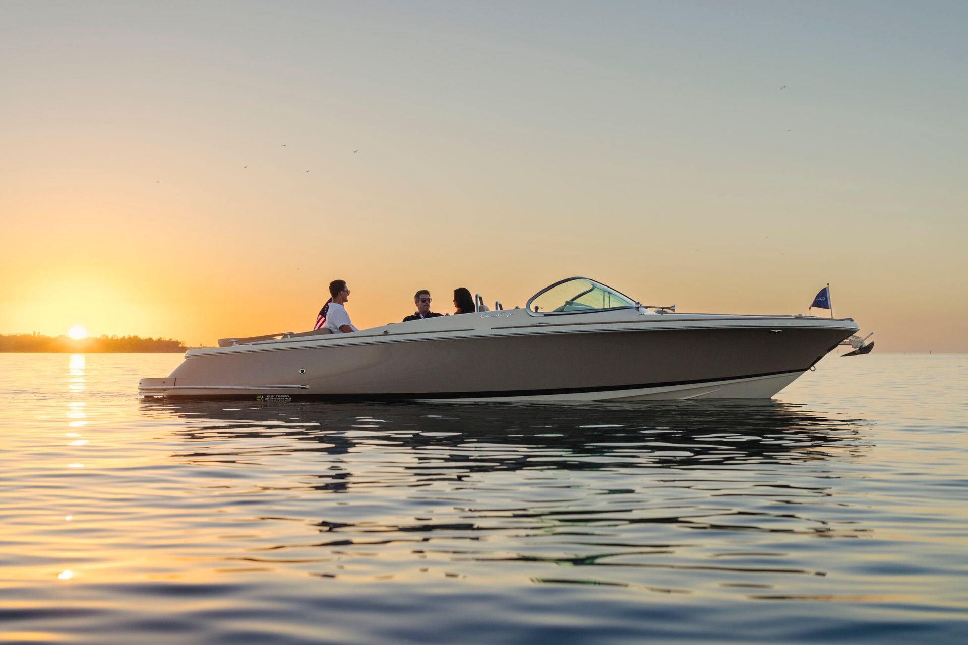 EVOA Electric Chris Craft Launch Gte