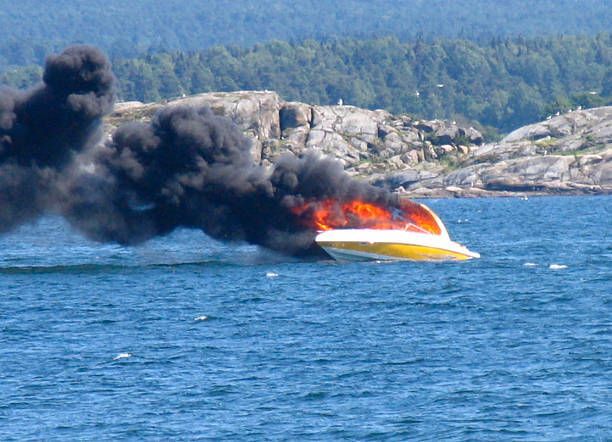 Gas boat explosion
