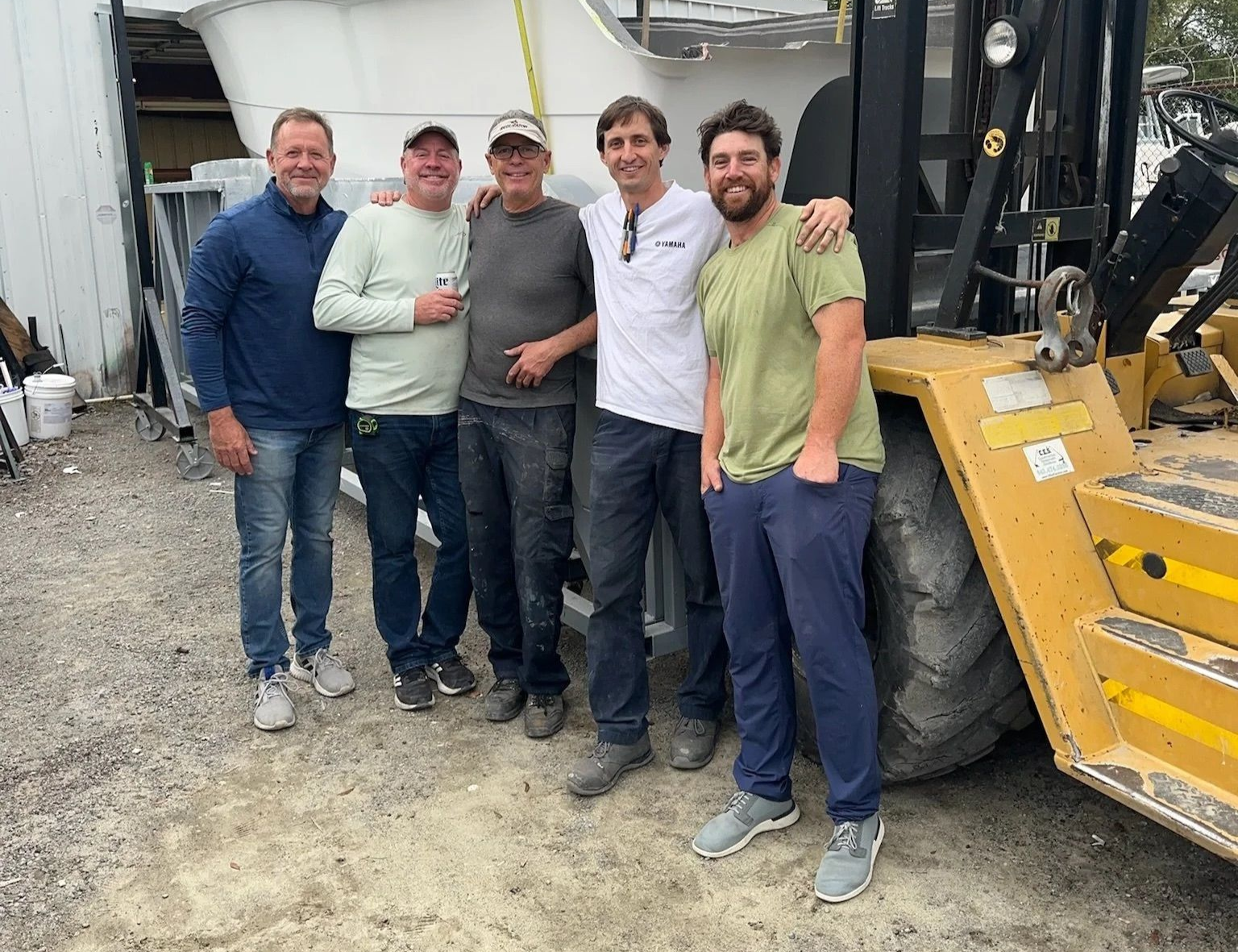 Founding team at Volare Boats in South Carolina