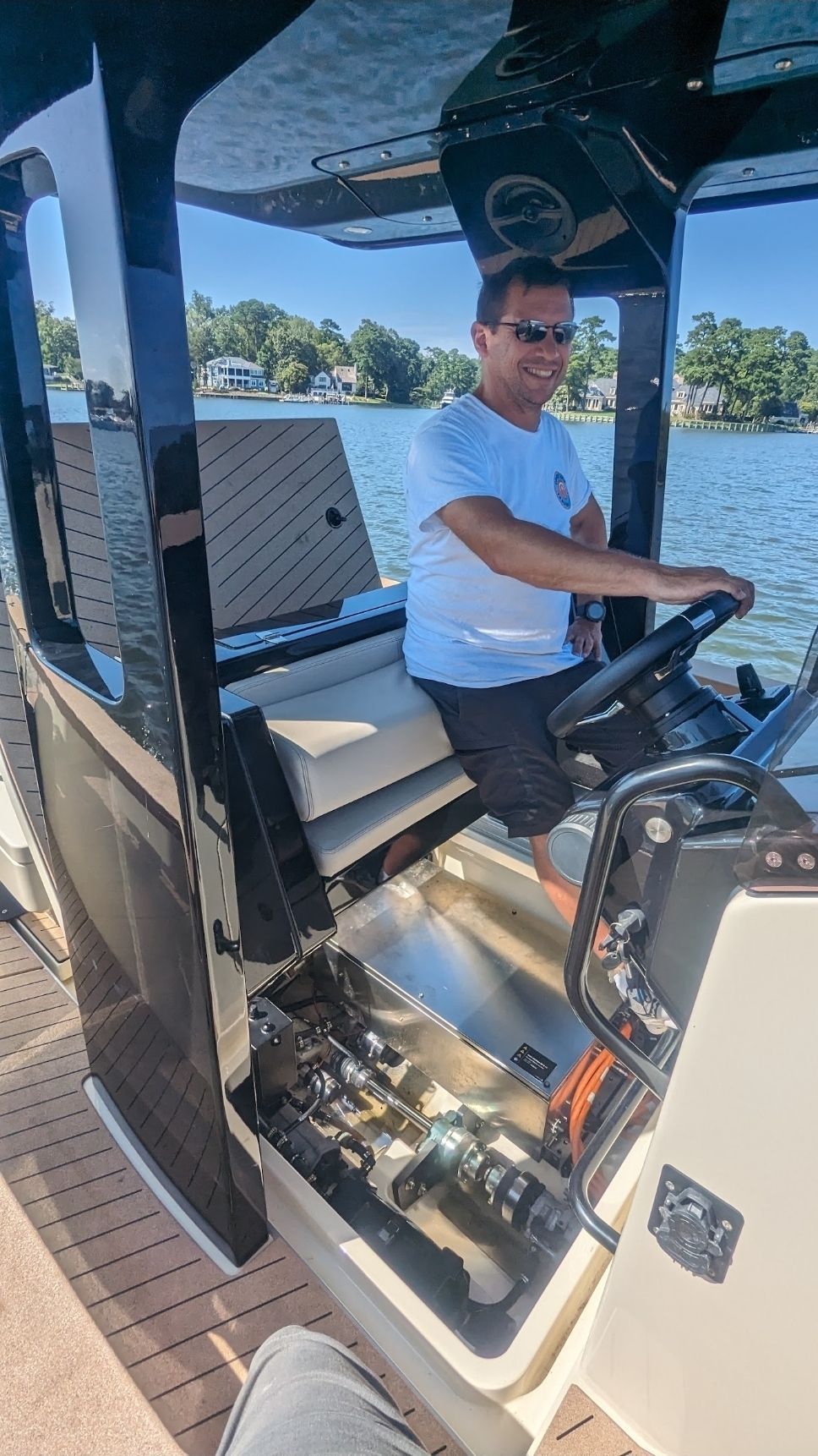 Robert Rubano Electrified Marina Head technician