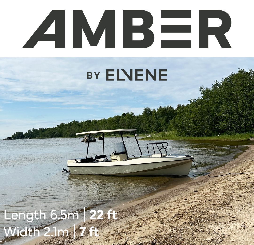 Elvene electric solar boat