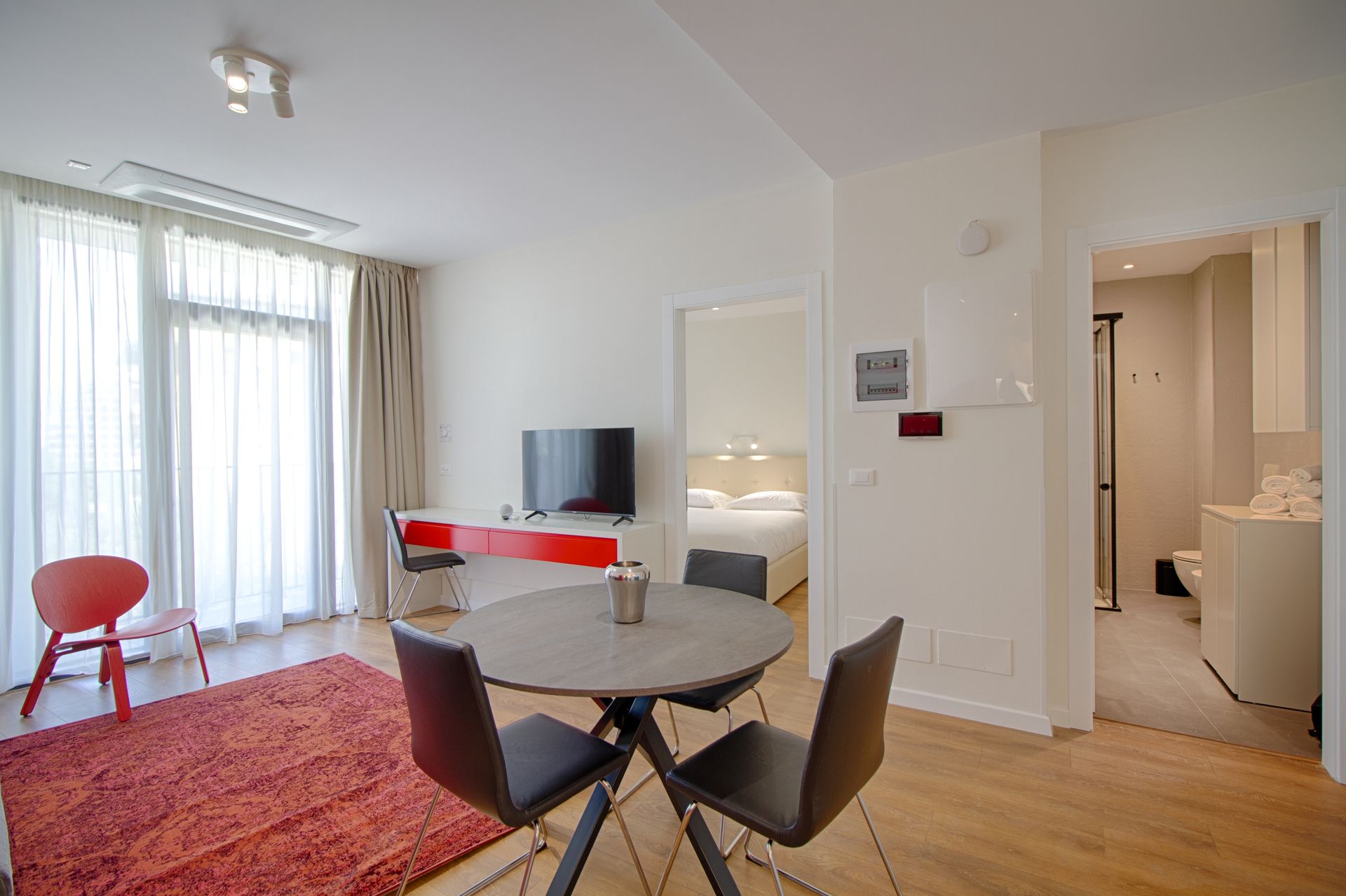 One bedroom apartment with sofa bed in Lake View Complex