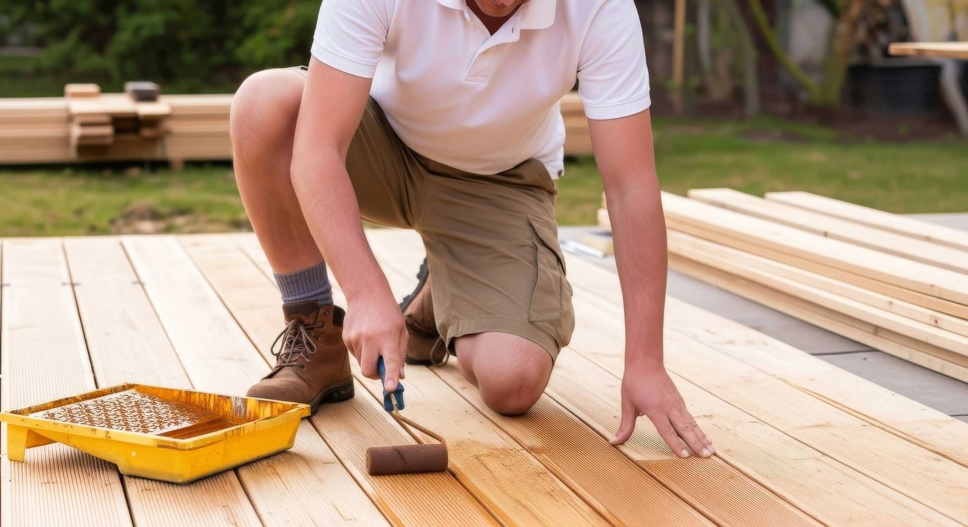 Timber Deck Repair And Maintenance By Handyman In Ripley
