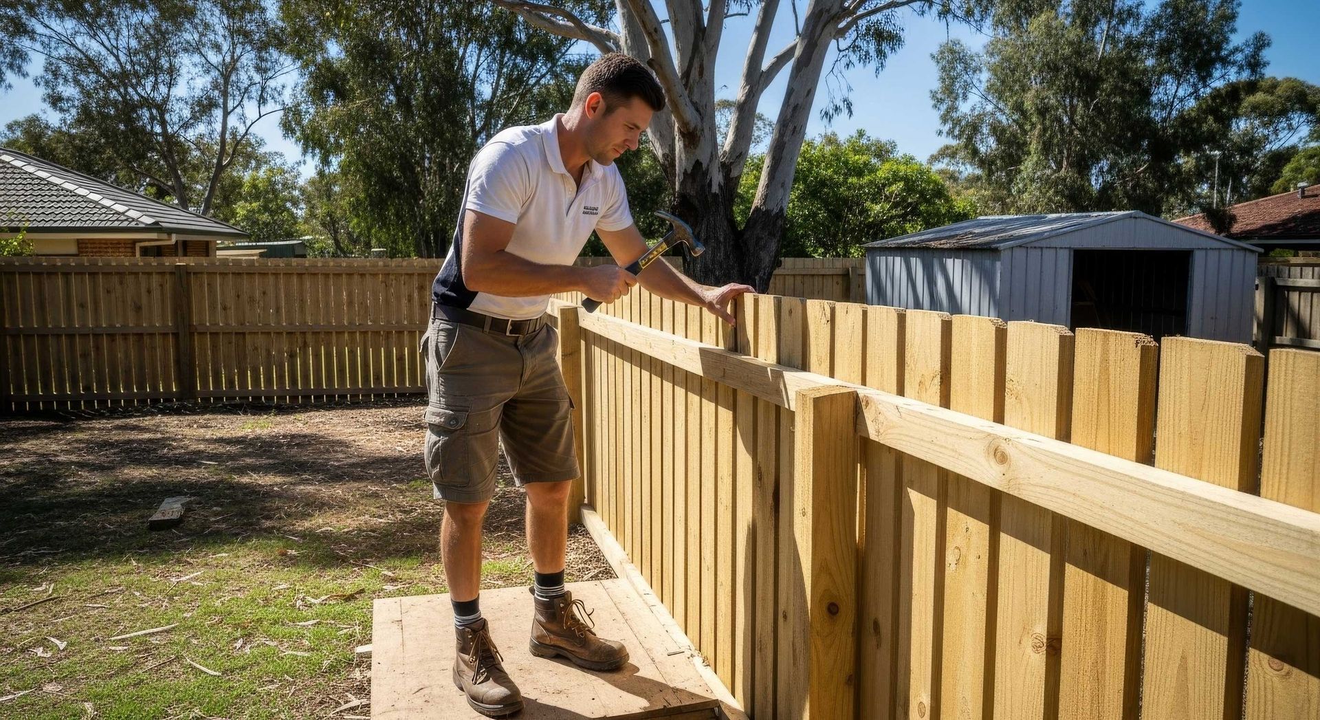 Fixing Fence Panels in Bundamba
