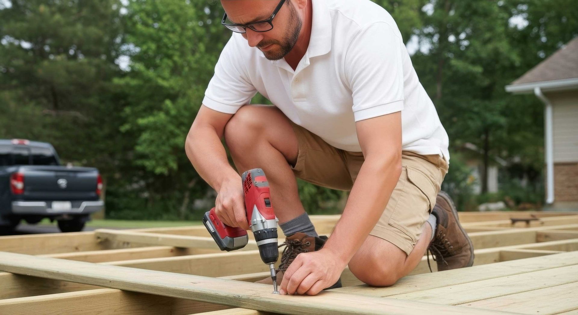Professional Handyman Performing On-Site Repairs at a Home in Eastern Heights