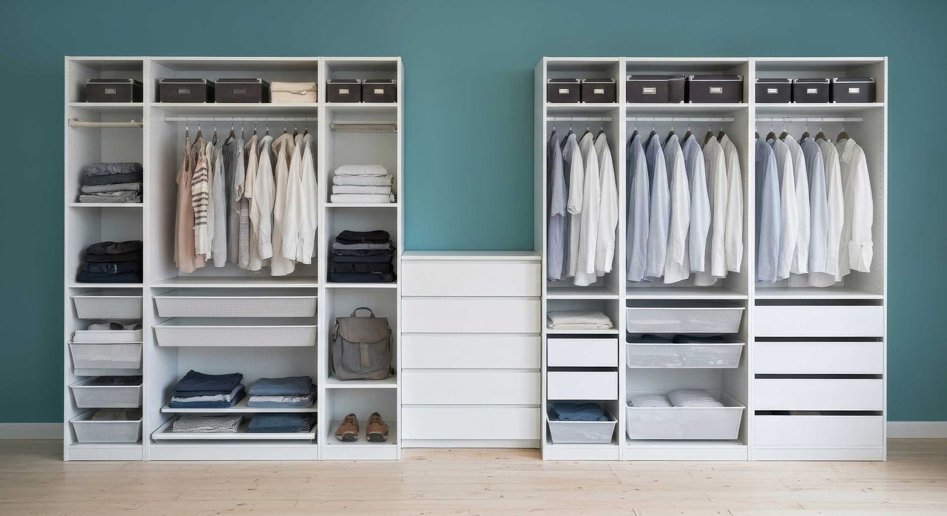 Assembled Flat Pack Wardrobe by Local Handyman in Ipswich