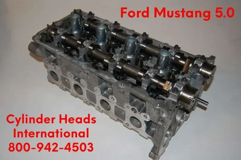 Ford Mustang 5.0 Coyote Dual cam Rebuilt Cylinder Head 2012 & Up