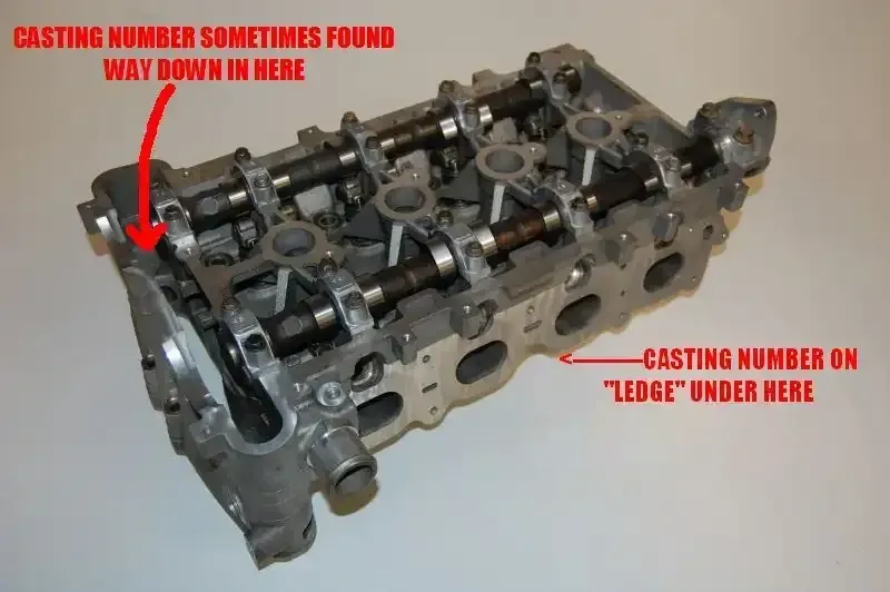 Saturn 2.2 ion vue Rebuilt Cylinder Head 2002-08 2304ab Casting